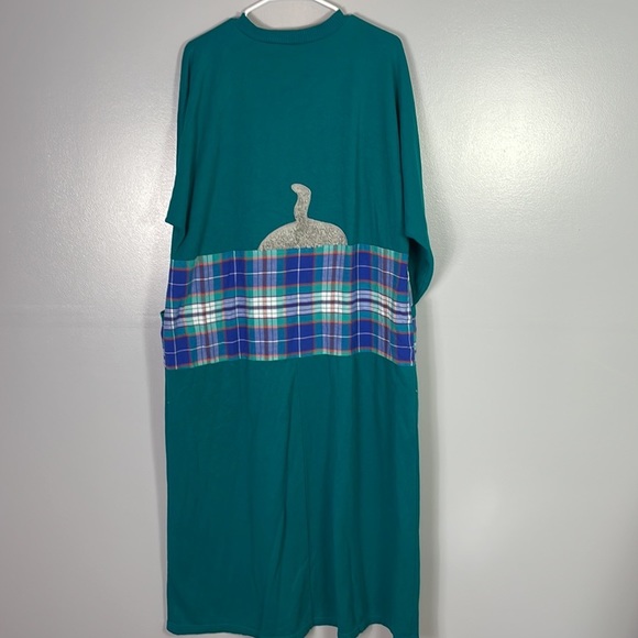 Vintage cat nightgown house dress - Picture 6 of 8